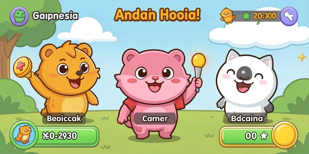 Misi yang seru dan menantang di setiap level.