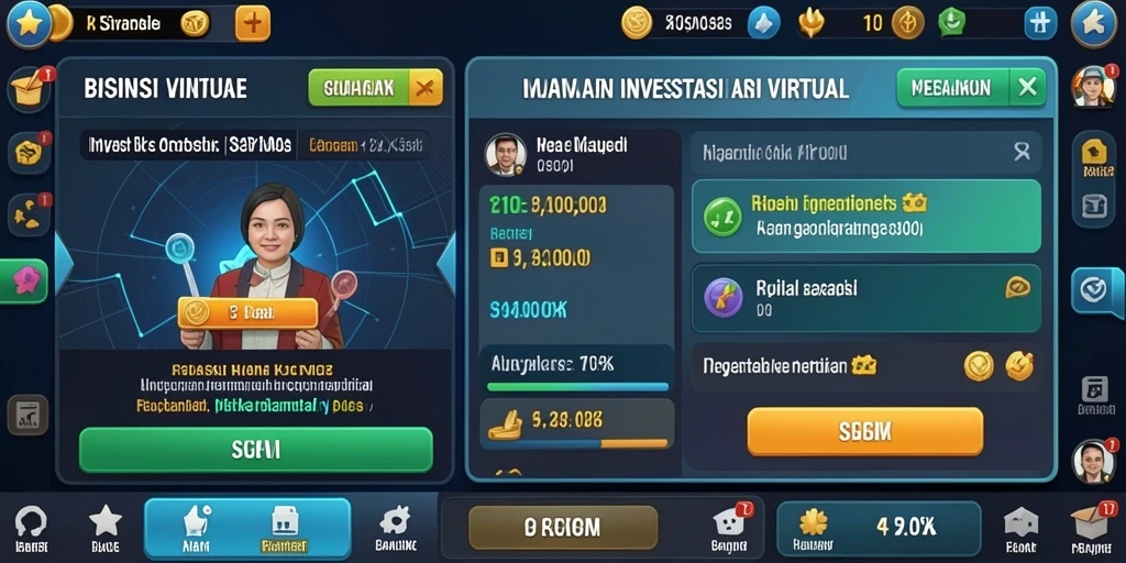 Grafis yang menawan membuat pengalaman bermain lebih seru.