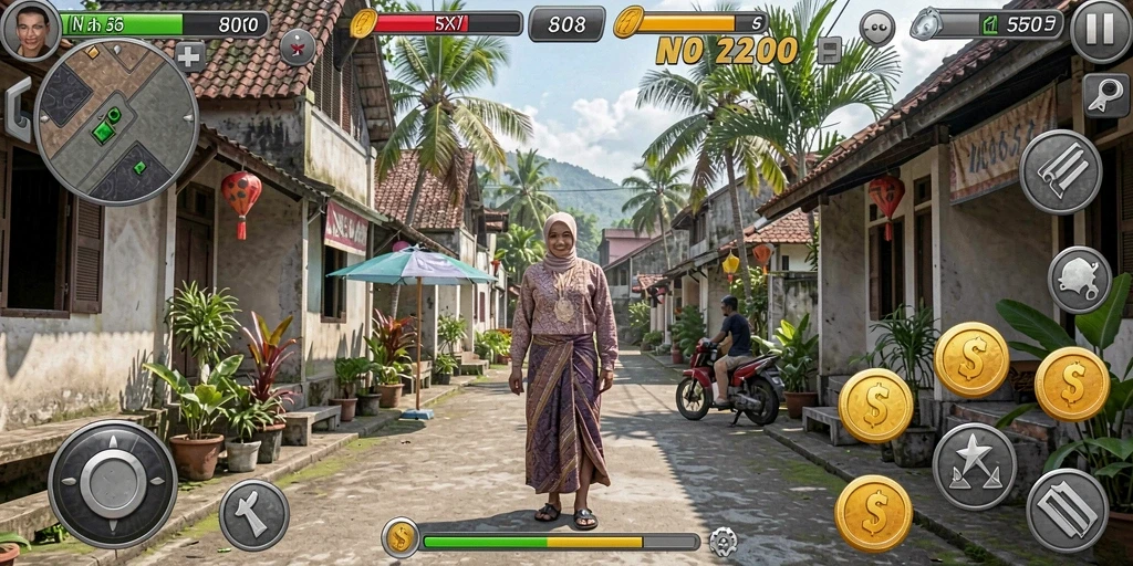 Ilustrasi dari berbagai karakter yang dapat dimainkan dalam MPOID.