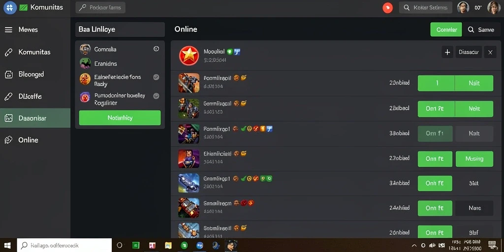 Tangkapan layar memperlihatkan leaderboard di TANTE777.